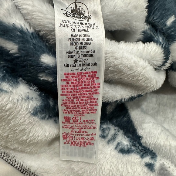 Disneyland Resort Spirit Jersey Castle Fireworks Fleece Sweater, Medium - Picture 4 of 5